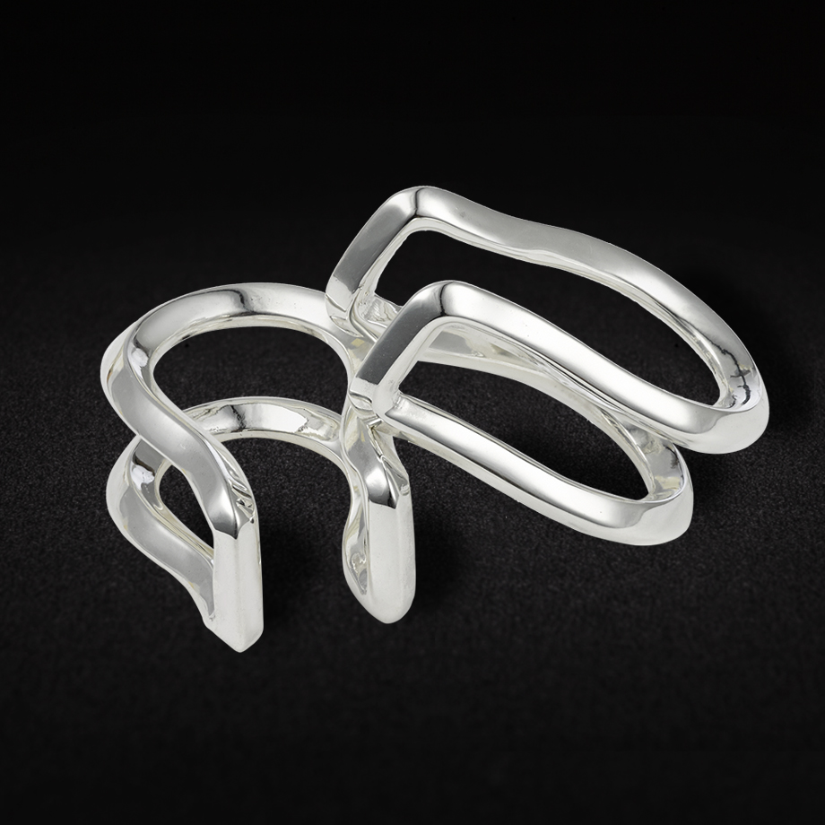 cuff link White gold V2V paris